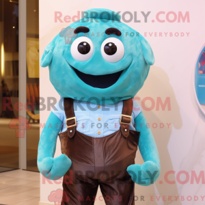 Turquoise Chocolates mascot...