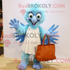 Postava maskota Sky Blue...