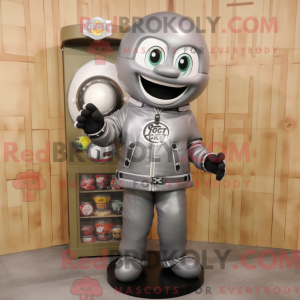 Gray Gumball Machine mascot...