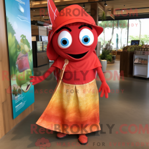 Red Fish Tacos mascot...