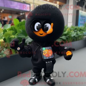 Black Apricot mascot...