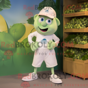 White Grape maskot kostume...
