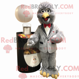 Grey Fried Chicken maskot...
