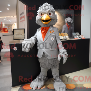 Grey Fried Chicken maskot...