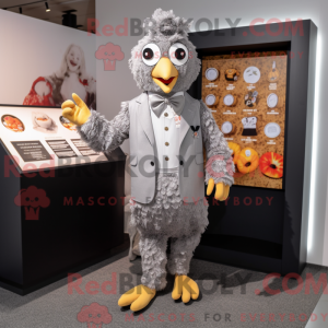 Grey Fried Chicken maskot...