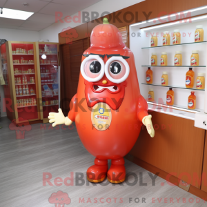 Peach Bottle Of Ketchup...