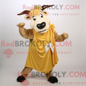 Gold Beef Stroganoff mascot...