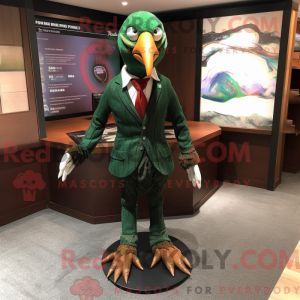 Skovgrøn fasan maskot...
