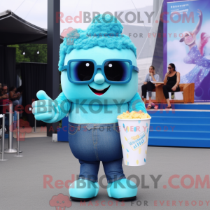 Costume de mascotte de Pop...