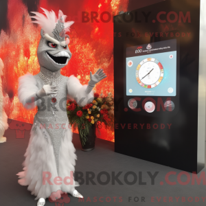 Postava maskota Silver Fire...