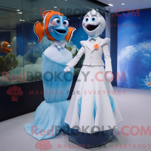 Postava maskota Sky Blue...