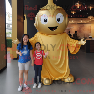 Gold Pad Thai mascot...