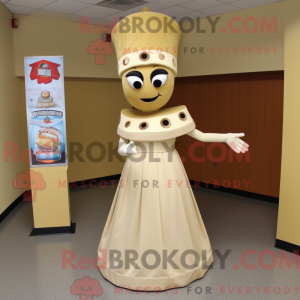 Tan Pizza-maskotdraktfigur...
