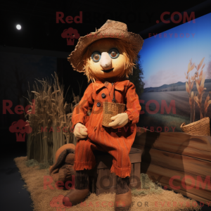 Scarecrow mascot costume...