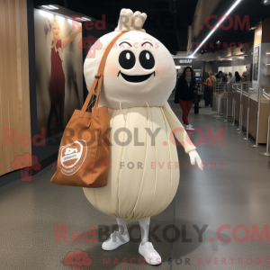 Cream Onion maskot kostume...