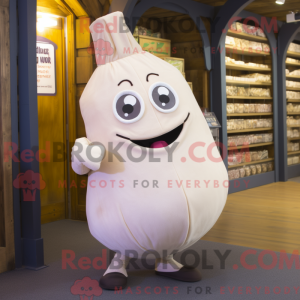 Cream Onion mascot costume...