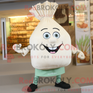 Cream Onion mascot costume...
