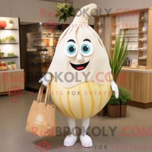 Cream Onion maskot kostume...