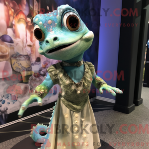 Disfraz de mascota Geckos...