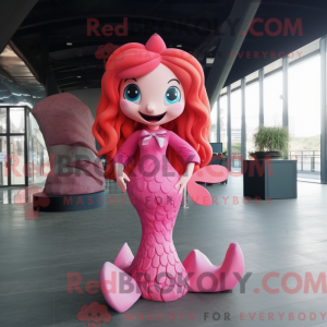 Maskottchenkostüm Rosa...