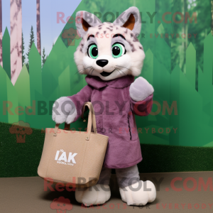 Lynx mascot costume...