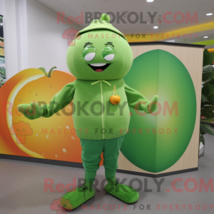 Green Grapefruit mascot...