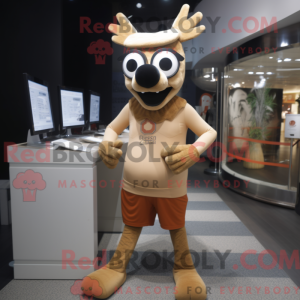 Tan Deer mask...