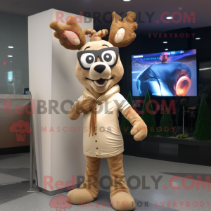 Tan Deer mask...