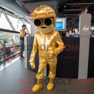 Gold Momentum maskot...