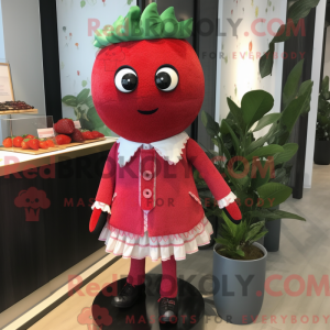 Jordbær maskot kostume...