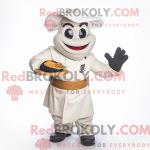White Fajitas mascot...