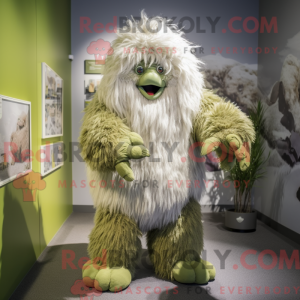Postava maskota Olive Yeti...