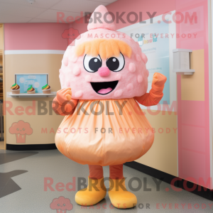 Peach Cupcake mascot...