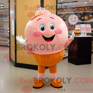 Peach Cupcake maskot...