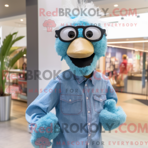 Turkis struds maskot...