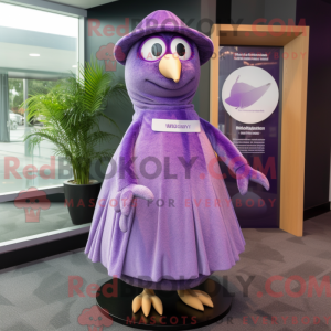 Lavender Kiwi mascot...