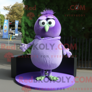 Lavender Kiwi mascot...