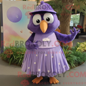 Lavender Kiwi Maskottchen...