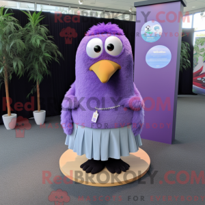 Lavender Kiwi Maskottchen...