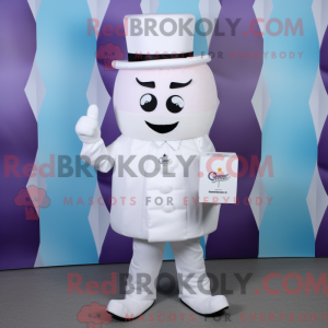 White Candy Box mascot...