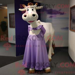 Lavender Guernsey Cow...