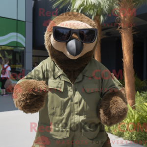 Olive Giant Sloth máscara...