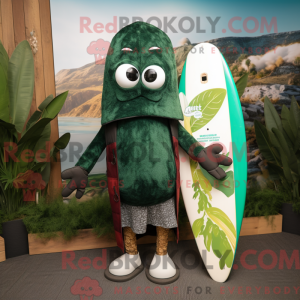 Forest Green Surfboard...