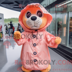Peach Panther mascot...