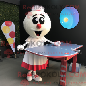 White Ping Pong Table...