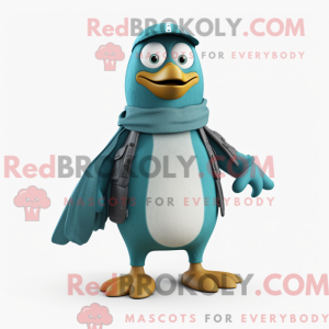 Disfraz de mascota Teal...