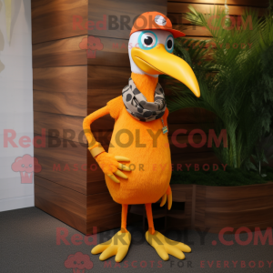 Maskottchenkostüm Orange...