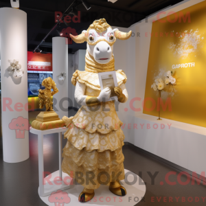 Gold Beef Wellington mascot...