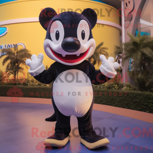 Cream Killer Whale mascot...