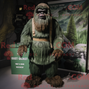 Forest Green Sasquatch...